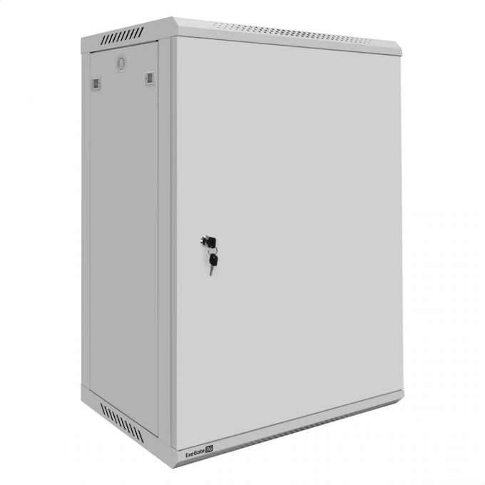 Шкаф телекоммуникационный 19" 18U EXEGATE EC-WM-18U.450.M.GREY EX300261RUS