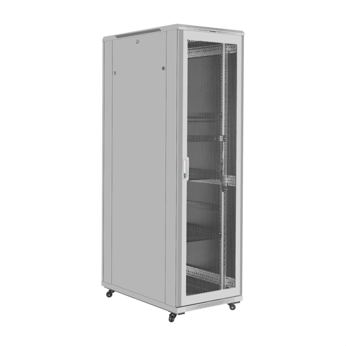 Шкаф телекоммуникационный 19" напольный 42U EXEGATE EC-FS-42U.600.1000.V.V.GREY EX300281RUS