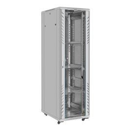 Шкаф телекоммуникационный 19" напольный 42U EXEGATE EC-FS-42U.600.800.G.V.GREY