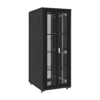 Шкаф телекоммуникационный 19" напольный 42U EXEGATE EC-FS-42U.800.1000.V.V.BLACK